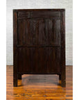 Chinese Red Lacquered 19th Century Qing Dynasty Cabinet with Gilt Chinoiseries-11. Asian & Chinese Furniture, Art, Antiques, Vintage Home Décor for sale at FEA Home