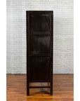 Chinese Red Lacquered 19th Century Qing Dynasty Cabinet with Gilt Chinoiseries-10. Asian & Chinese Furniture, Art, Antiques, Vintage Home Décor for sale at FEA Home