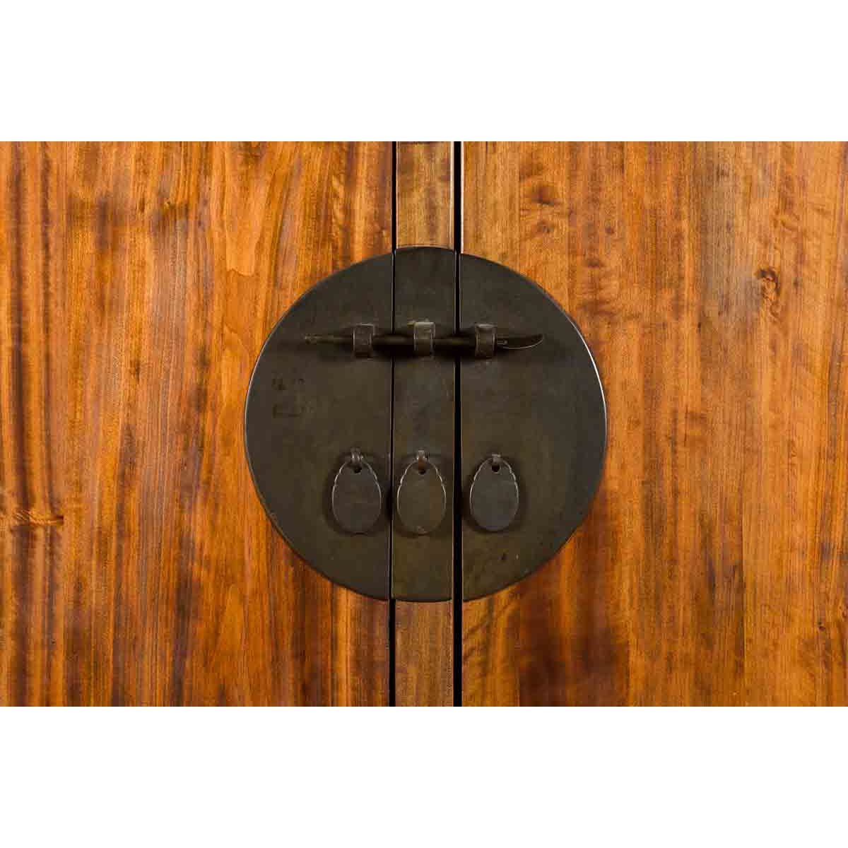 Chinese Qing Dynasty Period 19th Century Cabinet with Hidden Drawers and Panel-6. Asian & Chinese Furniture, Art, Antiques, Vintage Home Décor for sale at FEA Home