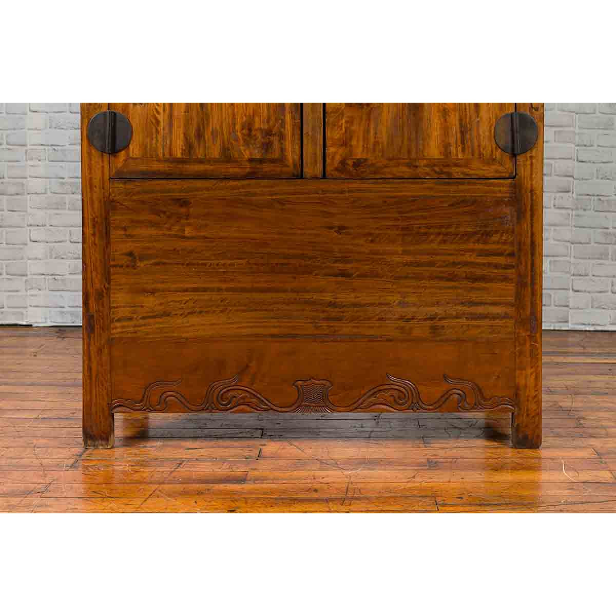 Chinese Qing Dynasty Period 19th Century Cabinet with Hidden Drawers and Panel-7. Asian & Chinese Furniture, Art, Antiques, Vintage Home Décor for sale at FEA Home