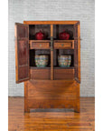 Chinese Qing Dynasty Period 19th Century Cabinet with Hidden Drawers and Panel-4. Asian & Chinese Furniture, Art, Antiques, Vintage Home Décor for sale at FEA Home