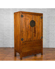 Chinese Qing Dynasty Period 19th Century Cabinet with Hidden Drawers and Panel-9. Asian & Chinese Furniture, Art, Antiques, Vintage Home Décor for sale at FEA Home