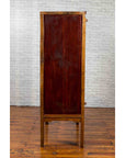Chinese Antique Two-Toned Cabinet with Inlaid Calligraphy Motifs and Drawers-11. Asian & Chinese Furniture, Art, Antiques, Vintage Home Décor for sale at FEA Home