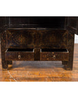 Chinese Qing Dynasty 19th Century Cabinet with Original Black Lacquer Finish-13. Asian & Chinese Furniture, Art, Antiques, Vintage Home Décor for sale at FEA Home