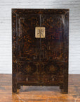 Chinese Qing Dynasty 19th Century Cabinet with Original Black Lacquer Finish-2. Asian & Chinese Furniture, Art, Antiques, Vintage Home Décor for sale at FEA Home