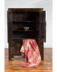 Chinese Qing Dynasty 19th Century Cabinet with Original Black Lacquer Finish-4. Asian & Chinese Furniture, Art, Antiques, Vintage Home Décor for sale at FEA Home