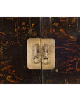Chinese Qing Dynasty 19th Century Cabinet with Original Black Lacquer Finish-7. Asian & Chinese Furniture, Art, Antiques, Vintage Home Décor for sale at FEA Home