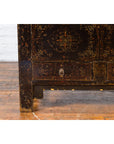 Chinese Qing Dynasty 19th Century Cabinet with Original Black Lacquer Finish-9. Asian & Chinese Furniture, Art, Antiques, Vintage Home Décor for sale at FEA Home