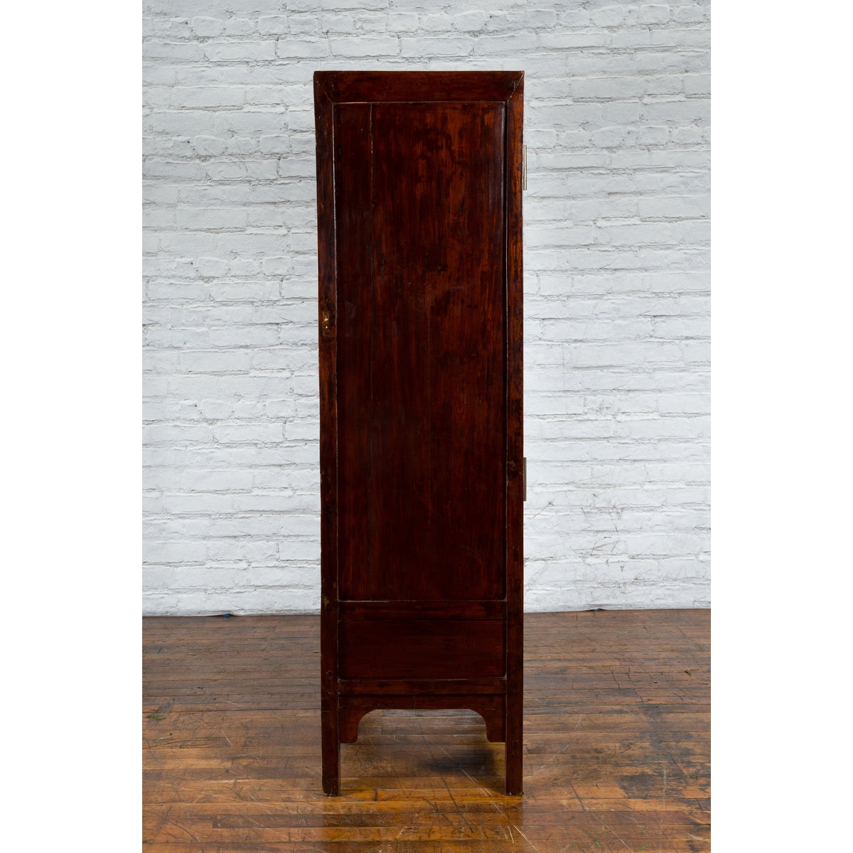Chinese Qing Dynasty 19th Century Elm Cabinet with Doors and Four Drawers-11. Asian & Chinese Furniture, Art, Antiques, Vintage Home Décor for sale at FEA Home