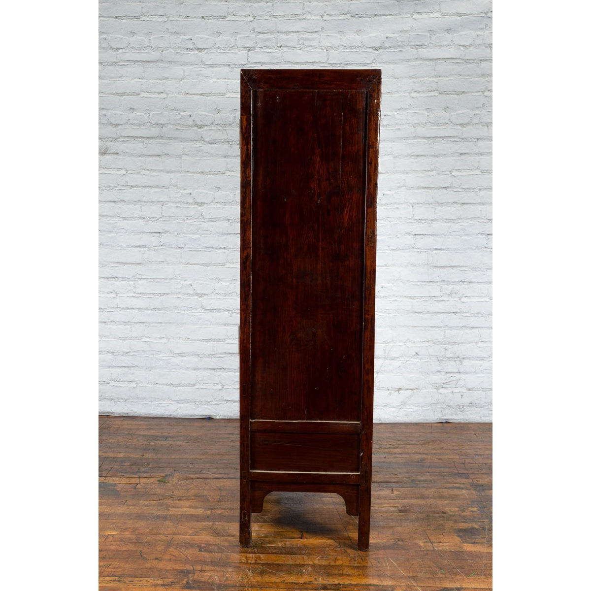 Chinese Qing Dynasty 19th Century Elm Cabinet with Doors and Four Drawers-13. Asian & Chinese Furniture, Art, Antiques, Vintage Home Décor for sale at FEA Home