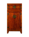 Chinese 19th Century Qing Dynasty Elm Compound Cabinet with Traditional Hardware-1. Asian & Chinese Furniture, Art, Antiques, Vintage Home Décor for sale at FEA Home