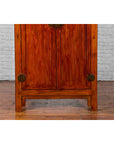 Chinese 19th Century Qing Dynasty Elm Compound Cabinet with Traditional Hardware-7. Asian & Chinese Furniture, Art, Antiques, Vintage Home Décor for sale at FEA Home