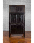 Chinese 19th Century Qing Dynasty Elm Compound Cabinet with Traditional Hardware-10. Asian & Chinese Furniture, Art, Antiques, Vintage Home Décor for sale at FEA Home