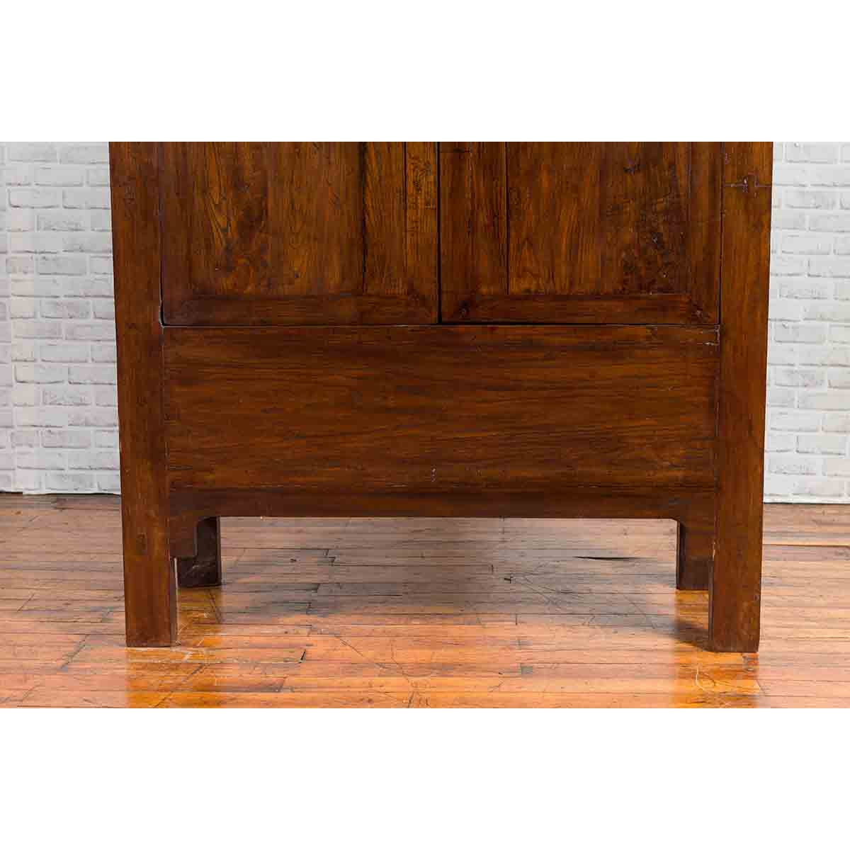 Chinese Qing Dynasty 19th Century Compound Cabinet with Drawers and Hidden Panel-8. Asian & Chinese Furniture, Art, Antiques, Vintage Home Décor for sale at FEA Home