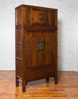 Chinese Qing Dynasty 19th Century Compound Cabinet with Drawers and Hidden Panel-3. Asian & Chinese Furniture, Art, Antiques, Vintage Home Décor for sale at FEA Home