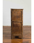 19th Century Polychrome Tibetan Cabinet with Double Doors and Painted Cartouches-14. Asian & Chinese Furniture, Art, Antiques, Vintage Home Décor for sale at FEA Home
