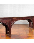 Large Qing Dynasty Chinese Altar Console Table with Fretwork and Dragon Motifs-3. Asian & Chinese Furniture, Art, Antiques, Vintage Home Décor for sale at FEA Home