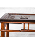Chinese Early 20th Century Shop Sign Console Table with Carved Calligraphy-4. Asian & Chinese Furniture, Art, Antiques, Vintage Home Décor for sale at FEA Home