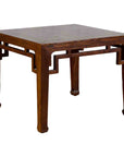 Chinese Qing Dynasty Period 19th Century Side Table with Humpback Style Apron-1. Asian & Chinese Furniture, Art, Antiques, Vintage Home Décor for sale at FEA Home