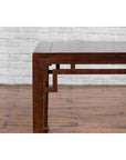 Chinese Qing Dynasty Period 19th Century Side Table with Humpback Style Apron-9. Asian & Chinese Furniture, Art, Antiques, Vintage Home Décor for sale at FEA Home