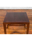 Chinese Qing Dynasty Period 19th Century Side Table with Humpback Style Apron-10. Asian & Chinese Furniture, Art, Antiques, Vintage Home Décor for sale at FEA Home