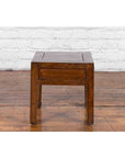 Chinese Qing Dynasty 19th Century Elm Side Table with Single Drawer-7. Asian & Chinese Furniture, Art, Antiques, Vintage Home Décor for sale at FEA Home