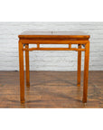 Qing Dynasty 19th Century Table with Humpback Stretchers and Horse Hoof Legs-2. Asian & Chinese Furniture, Art, Antiques, Vintage Home Décor for sale at FEA Home