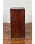 Japanese Meiji Period Keyaki Wood Tansu Clothing Chest in the Sendai Style-14. Asian & Chinese Furniture, Art, Antiques, Vintage Home Décor for sale at FEA Home