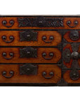Japanese Meiji Period Keyaki Wood Tansu Clothing Chest in the Sendai Style-3. Asian & Chinese Furniture, Art, Antiques, Vintage Home Décor for sale at FEA Home