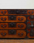 Japanese Meiji Period Keyaki Wood Tansu Clothing Chest in the Sendai Style-2. Asian & Chinese Furniture, Art, Antiques, Vintage Home Décor for sale at FEA Home