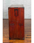Japanese 19th Century Keyaki Wood Isho Dansu Clothing Chest with Iron Hardware-16. Asian & Chinese Furniture, Art, Antiques, Vintage Home Décor for sale at FEA Home