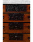Japanese 19th Century Keyaki Wood Isho Dansu Clothing Chest with Iron Hardware-10. Asian & Chinese Furniture, Art, Antiques, Vintage Home Décor for sale at FEA Home