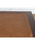 Chinese Early 20th Century Elmwood Coffee Table with Woven Rattan Top Inset-9. Asian & Chinese Furniture, Art, Antiques, Vintage Home Décor for sale at FEA Home