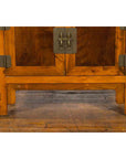 Chinese Antique Elm and Burlwood Two-Toned Side Cabinet with Doors and Drawers-9. Asian & Chinese Furniture, Art, Antiques, Vintage Home Décor for sale at FEA Home