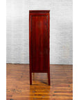Chinese Qing Dynasty Period Red Lacquered Apothecary Cabinet with 32 Drawers-13. Asian & Chinese Furniture, Art, Antiques, Vintage Home Décor for sale at FEA Home