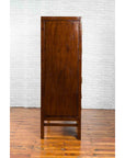 Chinese Qing Dynasty 19th Century Elm and Wood Cabinet with Doors and Drawers-11. Asian & Chinese Furniture, Art, Antiques, Vintage Home Décor for sale at FEA Home