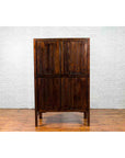 Chinese Qing Dynasty 19th Century Elm and Wood Cabinet with Doors and Drawers-13. Asian & Chinese Furniture, Art, Antiques, Vintage Home Décor for sale at FEA Home
