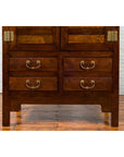 Chinese Qing Dynasty 19th Century Elm and Wood Cabinet with Doors and Drawers-8. Asian & Chinese Furniture, Art, Antiques, Vintage Home Décor for sale at FEA Home
