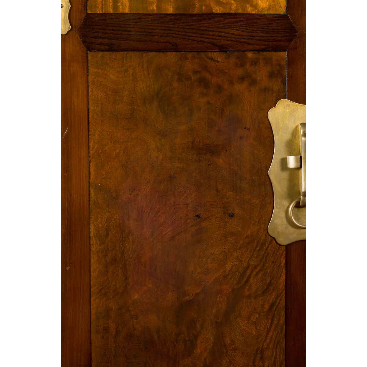 Chinese Qing Dynasty 19th Century Elm and Wood Cabinet with Doors and Drawers-9. Asian & Chinese Furniture, Art, Antiques, Vintage Home Décor for sale at FEA Home