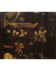 Chinese Qing Two-Door Cabinet with Chinoiserie and Original Black Lacquer-10. Asian & Chinese Furniture, Art, Antiques, Vintage Home Décor for sale at FEA Home