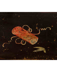 Chinese Qing Two-Door Cabinet with Chinoiserie and Original Black Lacquer-12. Asian & Chinese Furniture, Art, Antiques, Vintage Home Décor for sale at FEA Home