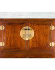 Chinese Qing Dynasty 19th Century Elm and Burl Wood Multiseason Compound Cabinet-7. Asian & Chinese Furniture, Art, Antiques, Vintage Home Décor for sale at FEA Home