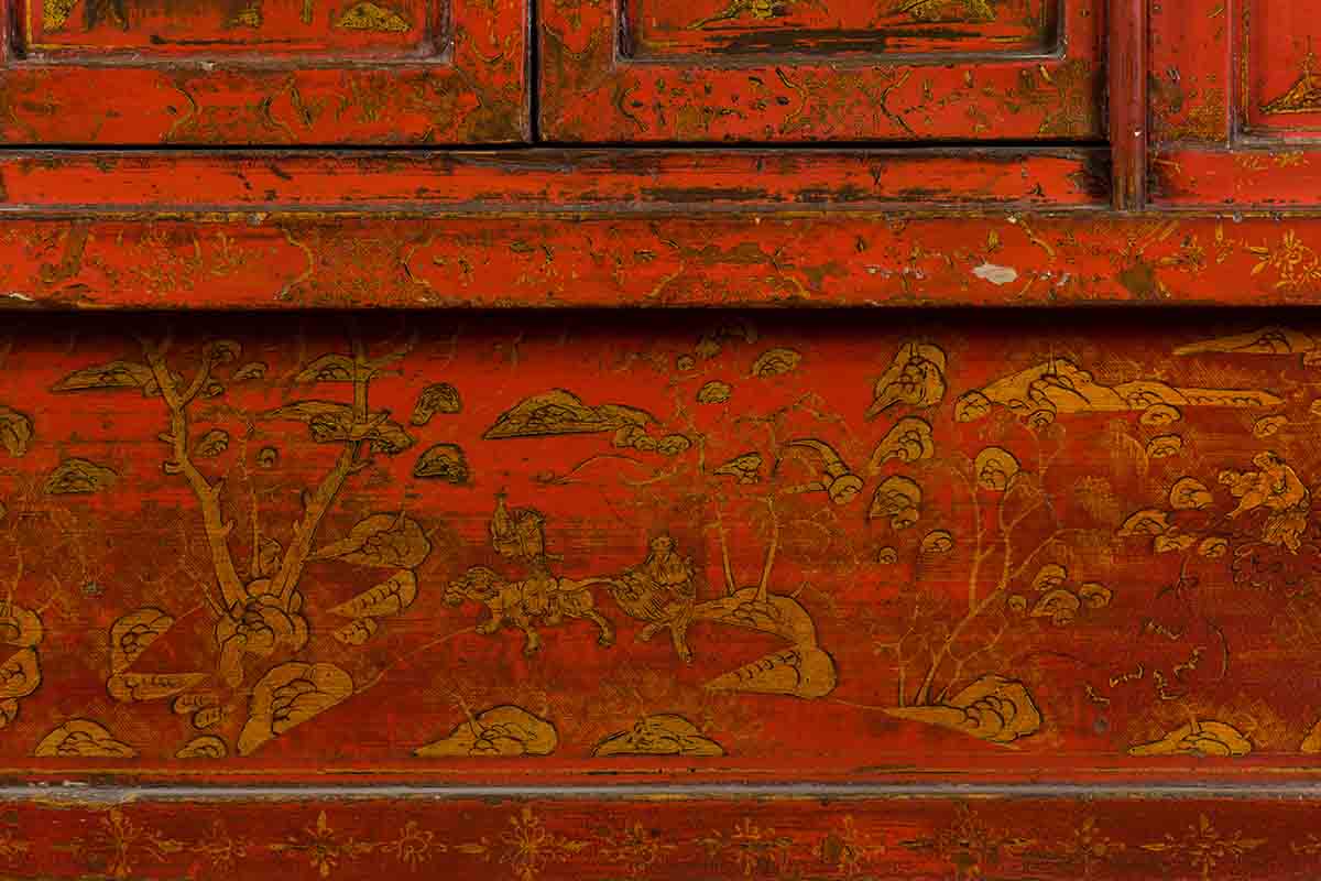 Original Lacquer Cabinet-9. Asian & Chinese Furniture, Art, Antiques, Vintage Home Décor for sale at FEA Home