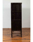 19th Century Red Lacquer Cabinet with Butterfly Design-5. Asian & Chinese Furniture, Art, Antiques, Vintage Home Décor for sale at FEA Home