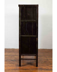 19th Century Red Lacquer Cabinet with Butterfly Design-7. Asian & Chinese Furniture, Art, Antiques, Vintage Home Décor for sale at FEA Home