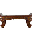 Chinese Qing Dynasty 19th Century Carved Console Table with Mythical Animals-1. Asian & Chinese Furniture, Art, Antiques, Vintage Home Décor for sale at FEA Home
