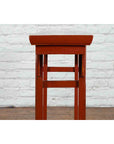 19th Century Chinese Qing Dynasty Period Red Lacquer Console Altar Table-9. Asian & Chinese Furniture, Art, Antiques, Vintage Home Décor for sale at FEA Home