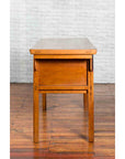 Chinese Qing Dynasty Period 19th Century Elm Sideboard with Dragon Carved Apron-17. Asian & Chinese Furniture, Art, Antiques, Vintage Home Décor for sale at FEA Home