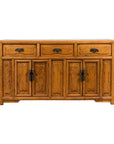 Early 20th Century Chinese Elmwood Sideboard-1. Asian & Chinese Furniture, Art, Antiques, Vintage Home Décor for sale at FEA Home