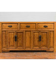 Early 20th Century Chinese Elmwood Sideboard-2. Asian & Chinese Furniture, Art, Antiques, Vintage Home Décor for sale at FEA Home